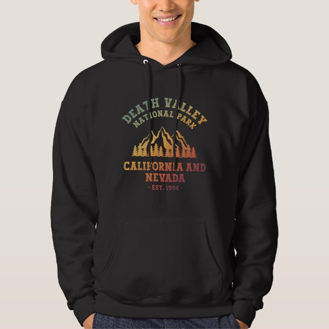 Death Valley National Park USA Gradient Hoodie (Vorderseite)