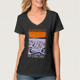 Death Valley Nationalpark Badwater-Becken Vintag T-Shirt