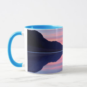 Death Valley Nationalpark. Badwater bei Sonnenaufg Tasse
