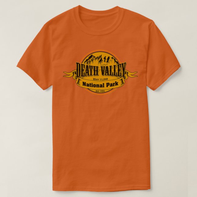 Death Valley Nationalpark California T-Shirt (Design vorne)