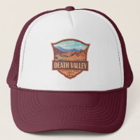 Death Valley Nationalpark Illustration Retro