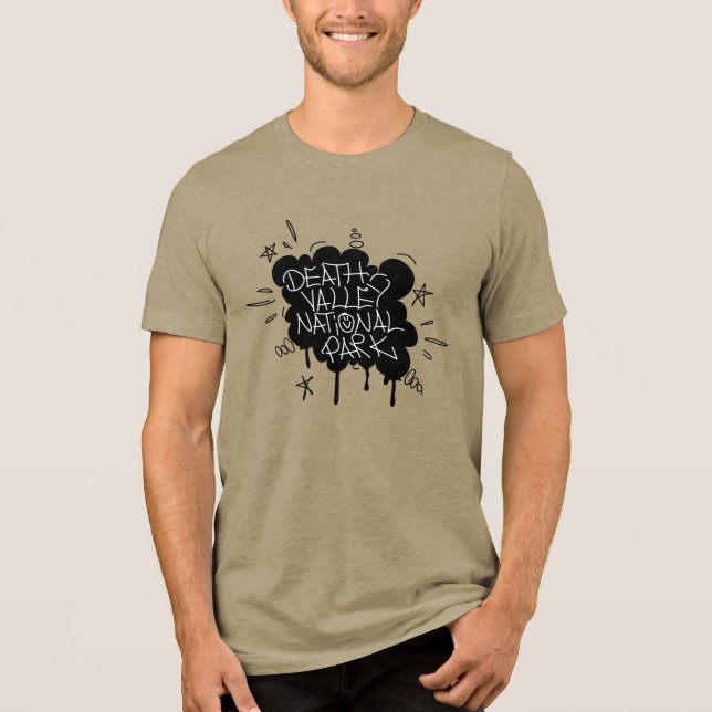 Death Valley Nationalpark Tri-Blend Shirt (Vorderseite)