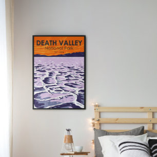 Death Valley Nationalpark Vintage Poster