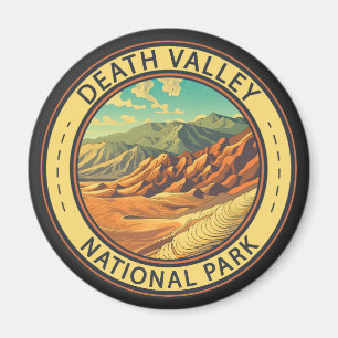 Death Valley Nationalpark Vintage Wandern neben de Magnet