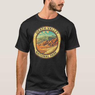 Death Valley Nationalpark Vintage Wandern neben de T-Shirt