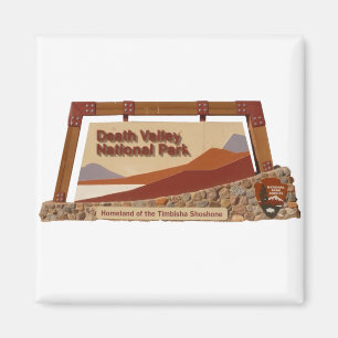 Death Valley Nationalpark - Zeichen Magnet