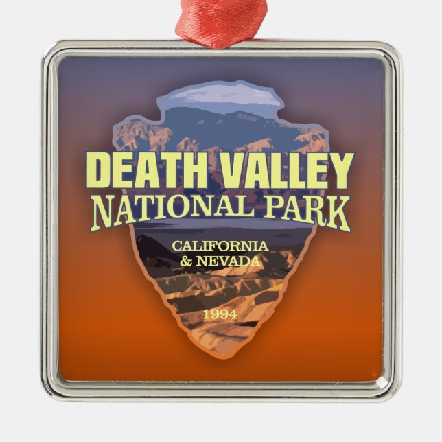 Death Valley NP (arrowhead) Ornament Aus Metall (Vorne)
