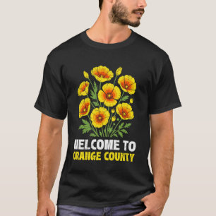 Death Valley ORANGE COUNTY KALIFORNIEN Goldmohn T-Shirt
