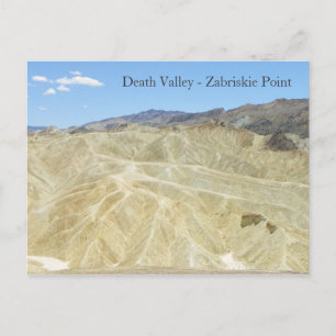 Death Valley/Zabriskie Point Postcard! Postkarte