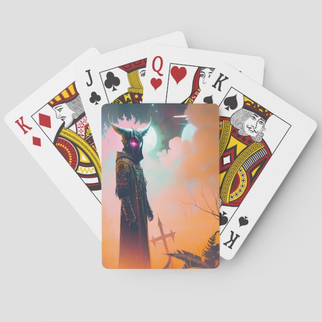 Death Warmed Over Spielkarten (Rückseite)