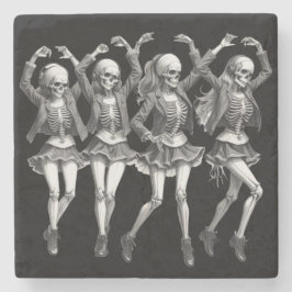 Death Women Dance Steinuntersetzer