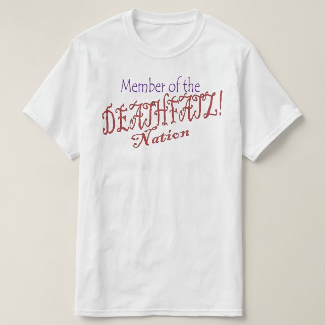DeathFatZ! Nation T-Shirt (Design vorne)