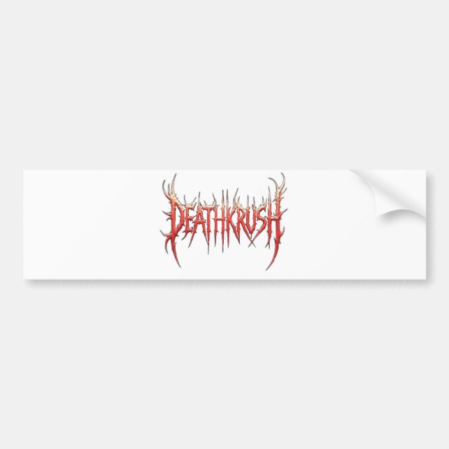 Deathkrush - Carsticker Autoaufkleber (Vorne)