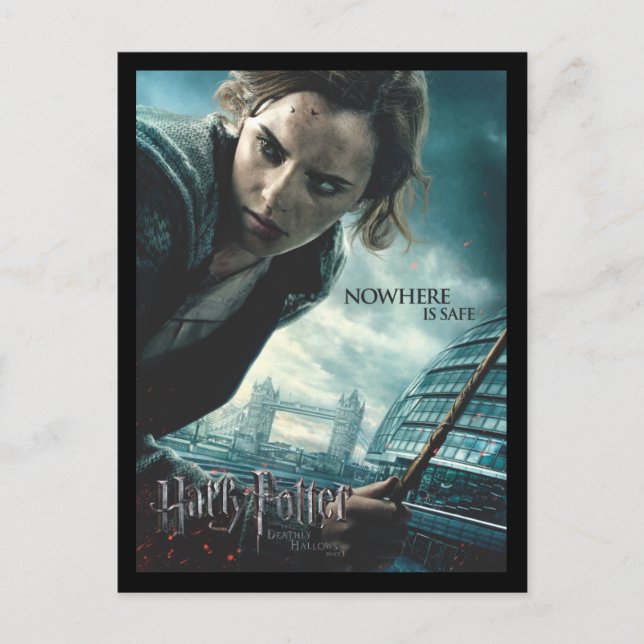 Deathly Hallows Hermione Postkarte (Vorderseite)