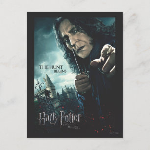 Deathly Hallows - Snape 2 Postkarte