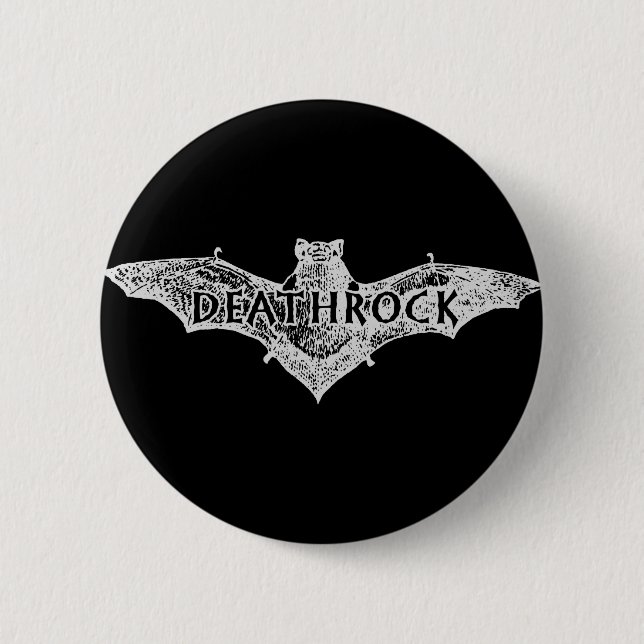 Deathrock Bat Button (Vorderseite)