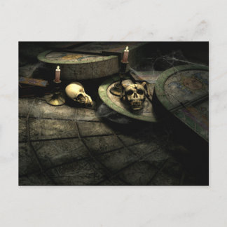 Deaths Domain Gothic Art Postcard Postkarte