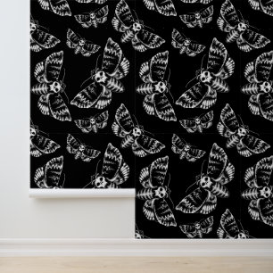 Deaths Head Hawkmoth Gothic Tapete