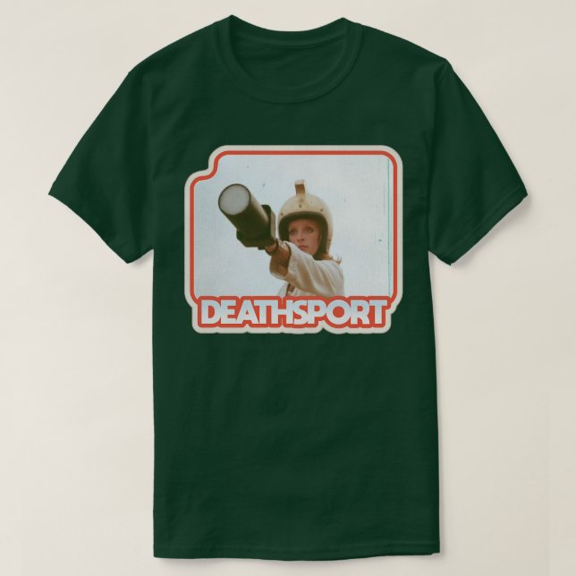 DEATHSPORT 70er Cult Movie T-Shirt (Design vorne)