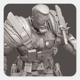 Deathstroke Alternative Quadratischer Aufkleber