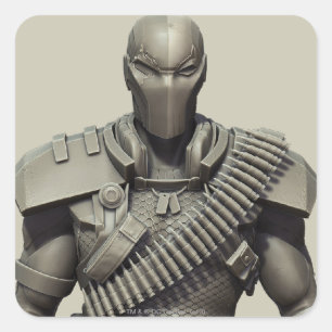 Deathstroke Quadratischer Aufkleber