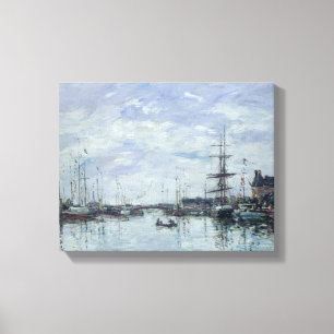 Deauville, das Dock, 1892 Leinwanddruck