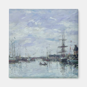 Deauville, das Dock, 1892 Magnet