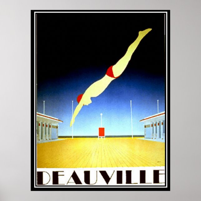Deauville Vintage Poster (Vorne)
