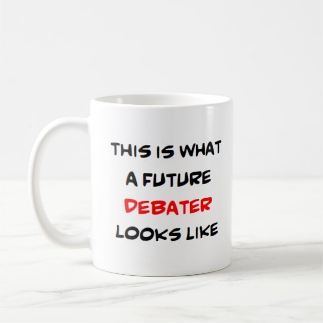 Debatte Kaffeetasse (Links)