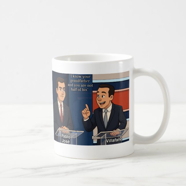 Debatte Pablo Jose & William Villafañe Kaffeetasse (Rechts)