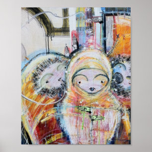 Debatte über das Opfer der Unschuld Poster