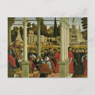 Debatte von St. Stephen Postkarte