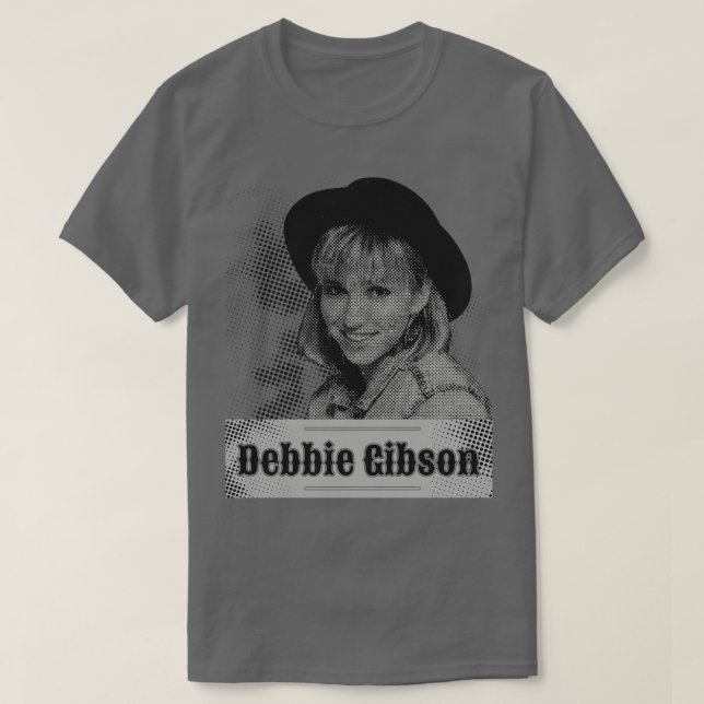 Debbie gibson Illustration T-Shirt (Design vorne)