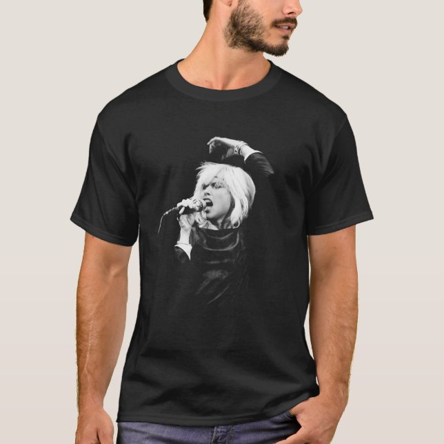 Debbie Harry Blondie Live By Simon Fowler  T-Shirt (Vorderseite)