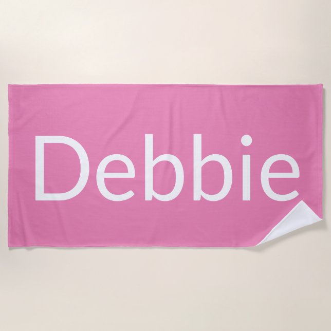 Debbie Strandtuch (Vorderseite)