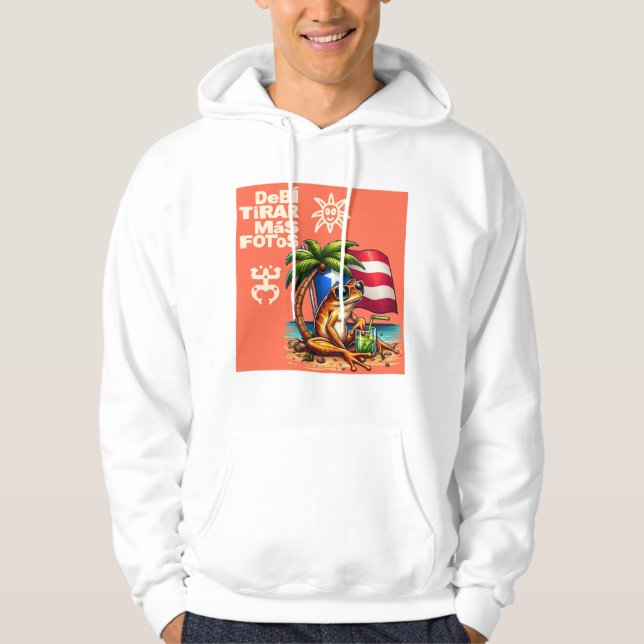 Debi tirar mas fotos PUERTO RICO Hoodie (Vorderseite)