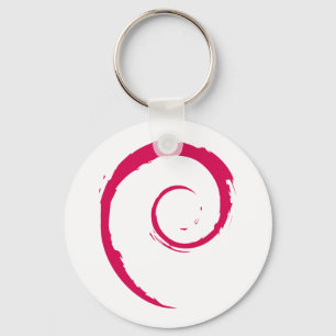 Debian Logo-Schlüsselanhänger Schlüsselanhänger