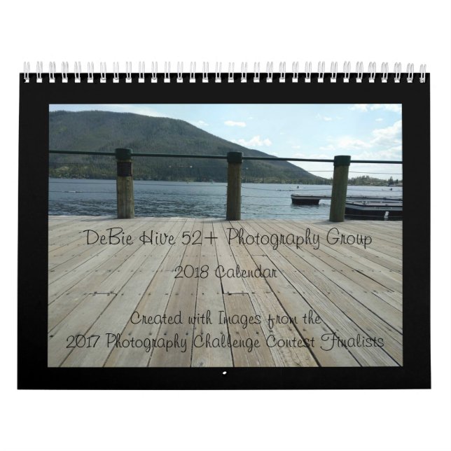 DeBie Hive 52+ Foto Challenge Group Kalender 2018 (Titelbild)