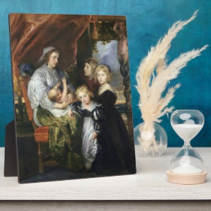 Deborah Kip und ihre Kinder Fotoplatte