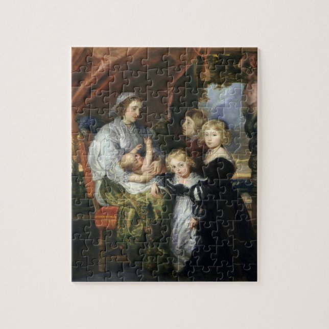 Deborah Kip und ihre Kinder Puzzle (Vertikal)