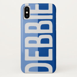 Deborah mit Blume als erstes Plus Case-Mate iPhone Hülle