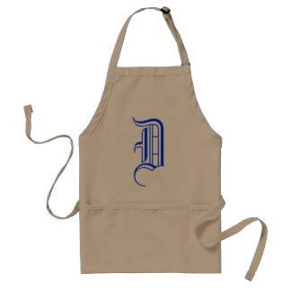 Debra blenden Monogramm-Schürze Schürze