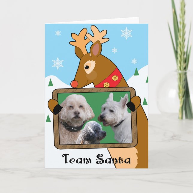 Debra Weihnachtskarte Feiertagskarte (Vorderseite)