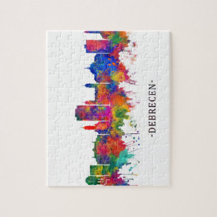 Debrecen Hungary Skyline Puzzle