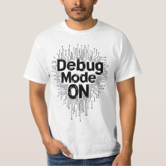 Debug-Modus Ein Programmierer codiert Leiterplatte T-Shirt