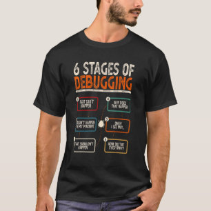 Debuggen von Software-Entwicklern für vollständige T-Shirt
