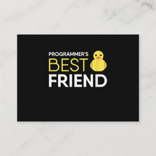 Debugger-Programmierer für Rubber Duck bester Freu Begleitkarte