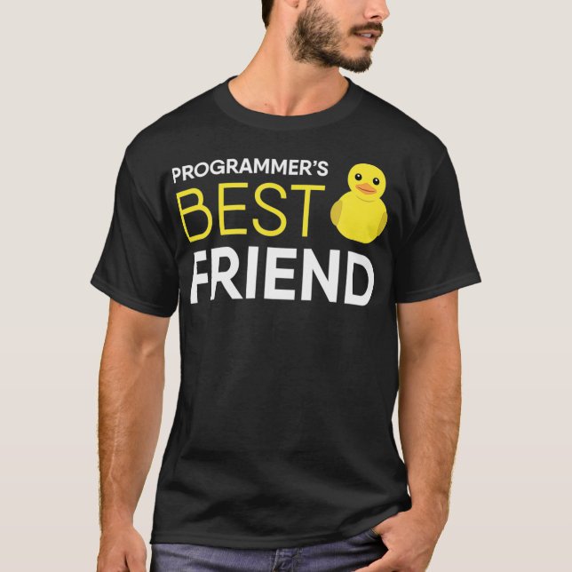 Debugger-Programmierer für Rubber Duck bester Freu T-Shirt (Vorderseite)