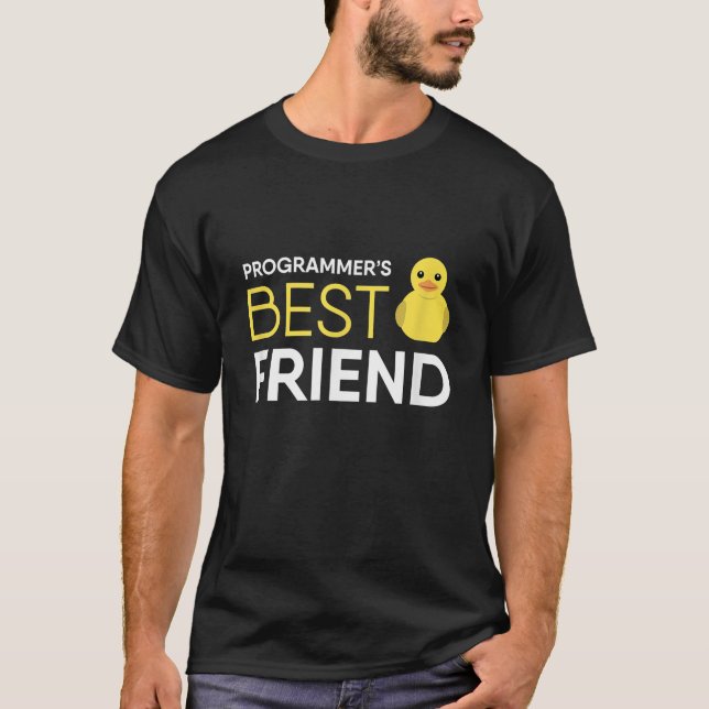 Debugger-Programmierer für Rubber Duck bester Freu T-Shirt (Vorderseite)