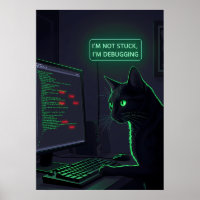 Debugging-Katze Programmierer - "Ich stecke nicht